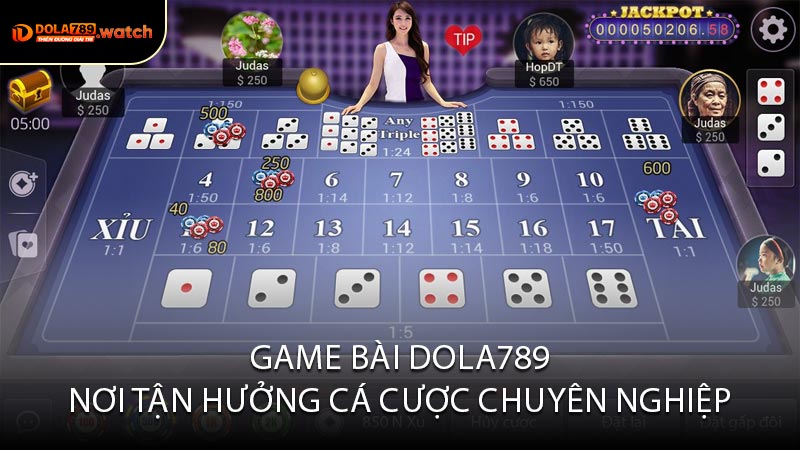Game Bài Dola789 Nơi Tận Hưởng Cá Cược Chuyên Nghiệp